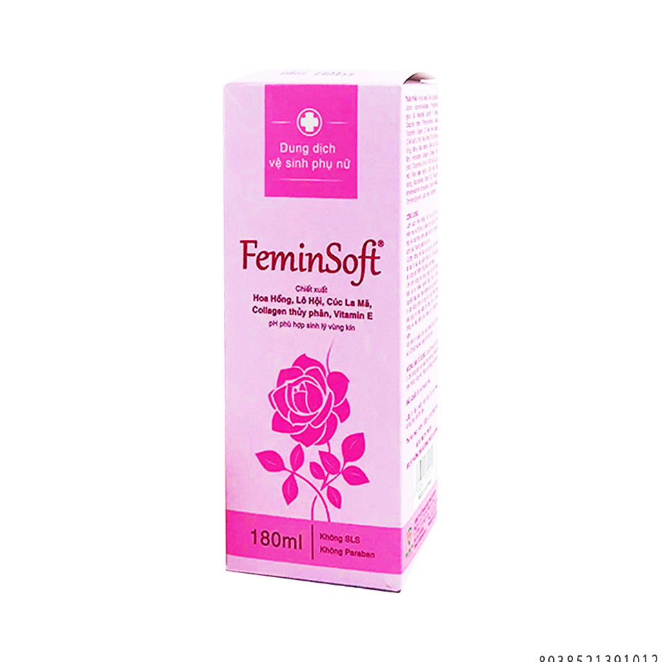 Dung Dịch Vệ Sinh Phụ Nữ FeminSoft 180ml